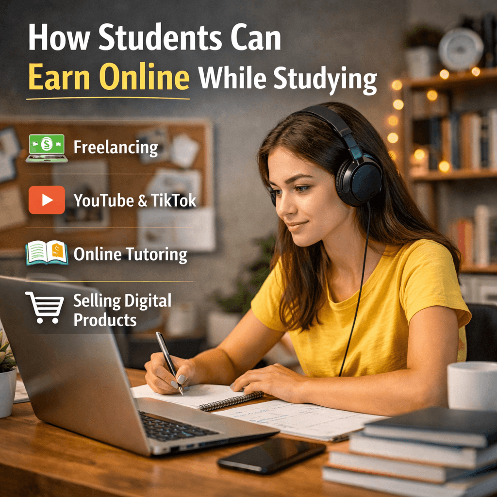 How Students Can Earn Online While Studying (Complete Beginner’s Guide)