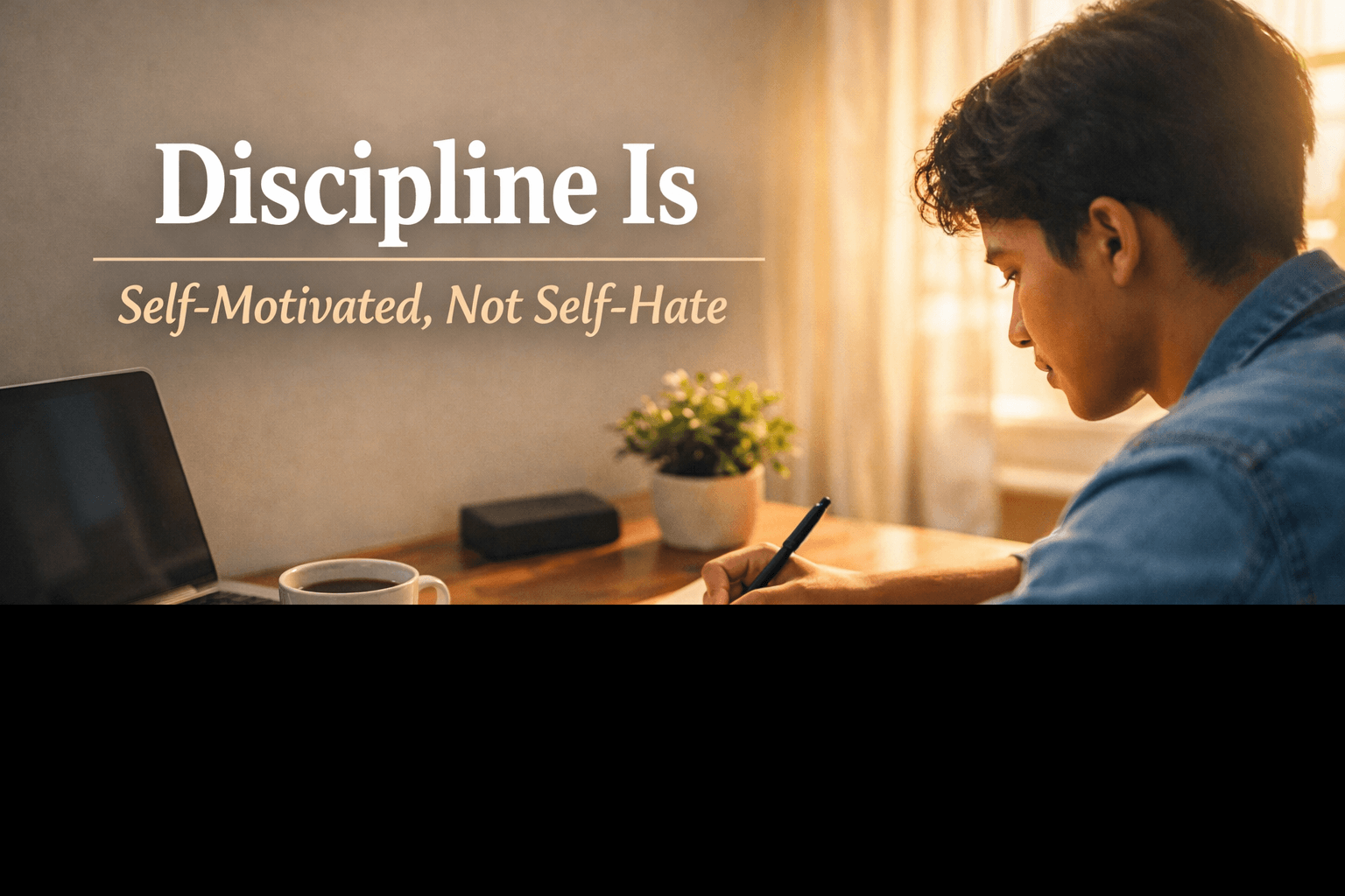 Discipline Is Self-Motivated, Not Self-Hate