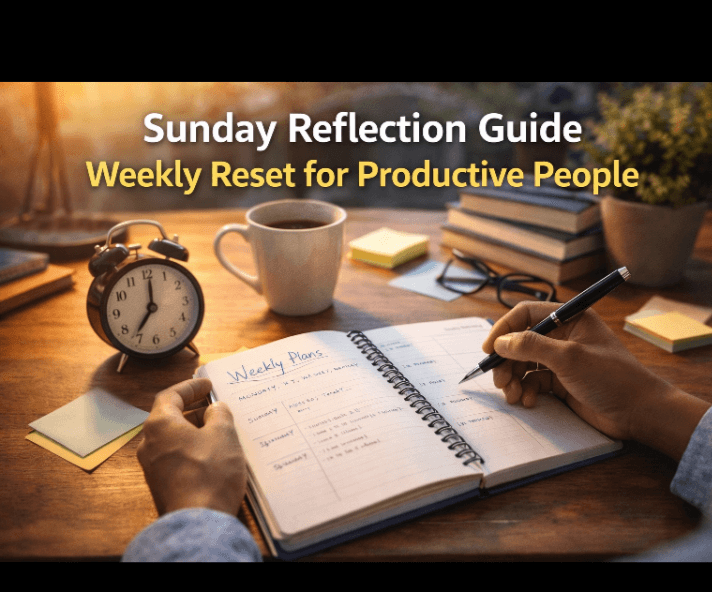 Sunday Reflection Guide: Weekly Reset for Productive People