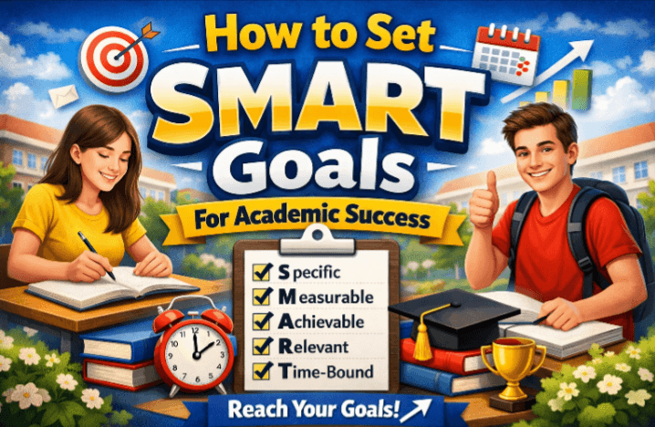 How to Set SMART Goals for Academic Success (Step-by-Step Guide)