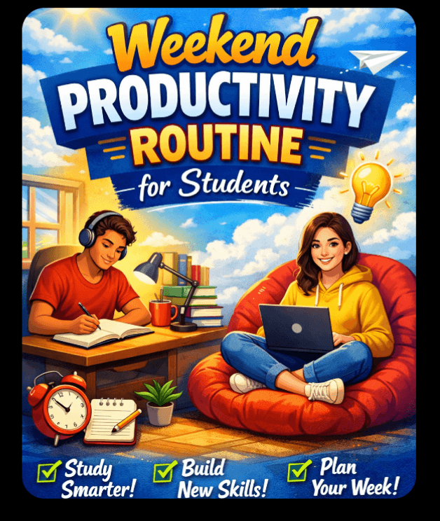 Weekend Productivity Routine for Students (Complete Guide)