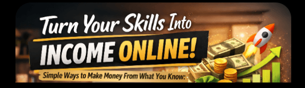How to Turn Your Skills Into Income (A Beginner’s Guide to Making Money Online)