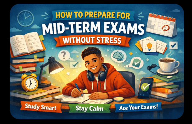 How to Prepare for Mid-Term Exams Without Stress: A Smart Student’s Guide