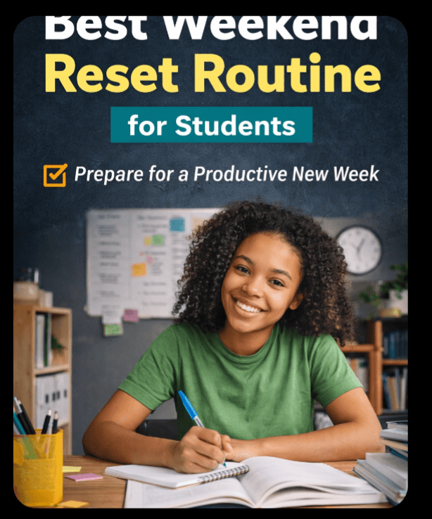 Best Weekend Reset Routine for Students: How to Prepare for a Productive New Week