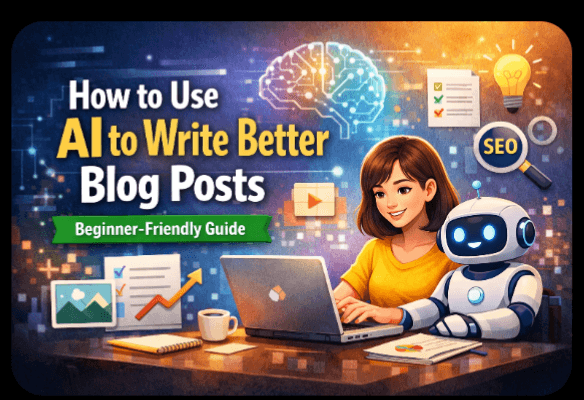 How to Use AI to Write Better Blog Posts (Beginner-Friendly Guide)