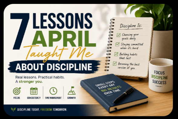 7 Lessons April Taught Me About Discipline