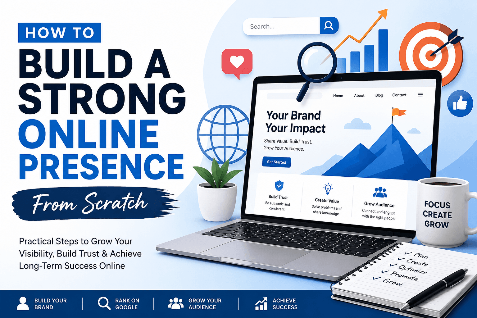 How to Build a Strong Online Presence From Scratch