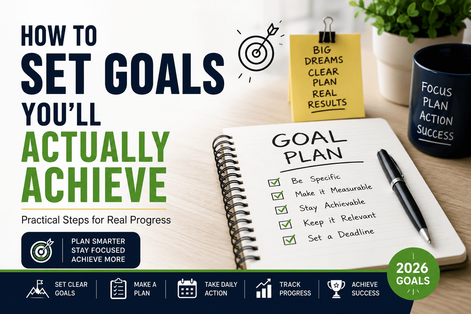 How to Set Goals You’ll Actually Achieve in 2026