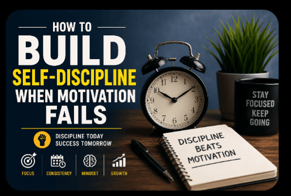 How to Build Self-Discipline When Motivation Fails