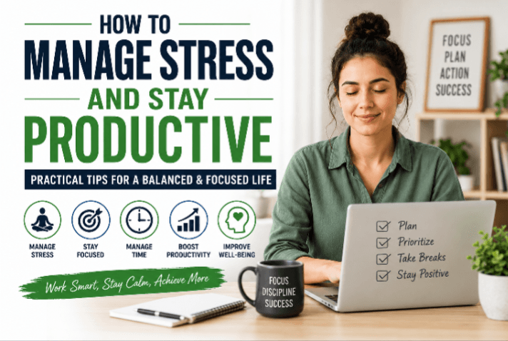 How to Manage Stress and Stay Productive in a Busy World