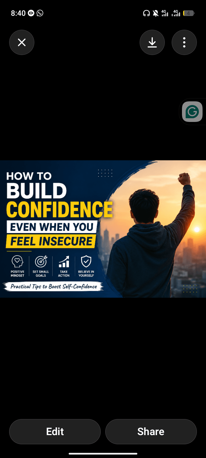 How to Build Confidence Even When You Feel Insecure