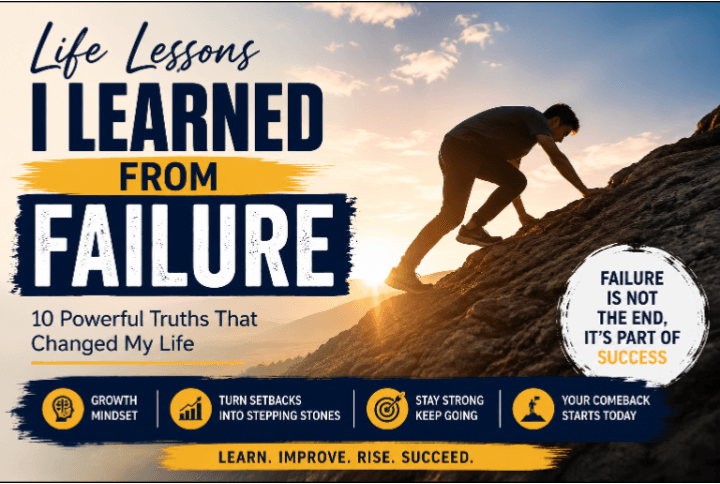 Life Lessons I Learned from Failure: 10 Powerful Truths That Changed My Life