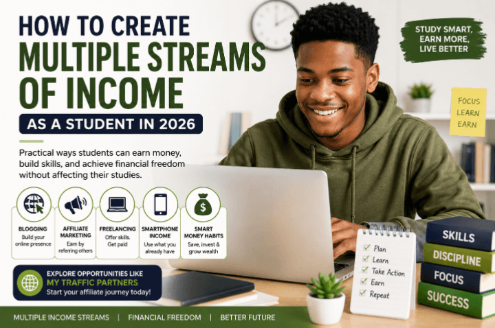 How to Create Multiple Streams of Income as a Student in 2026