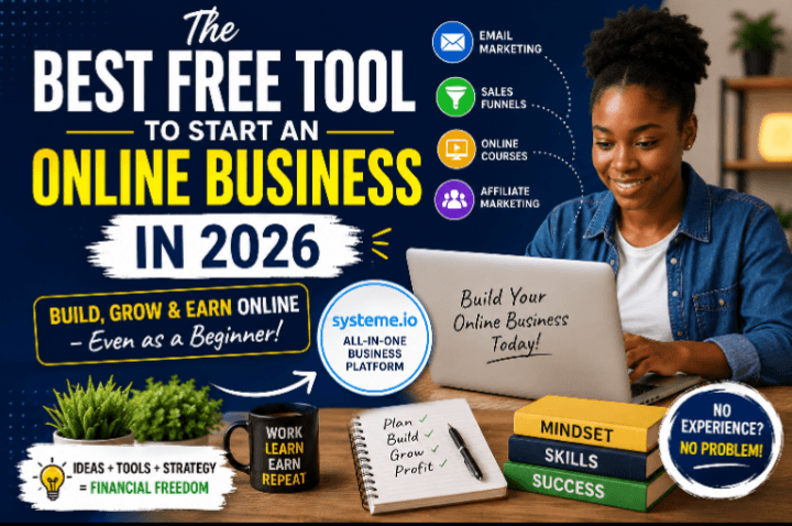 The Best Free Tool to Start an Online Business in 2026 (Even If You Have No Experience)