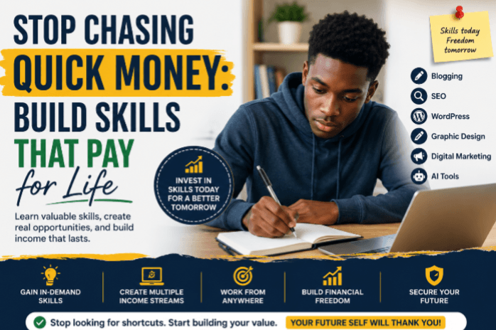 Stop Chasing Quick Money: Build Skills That Pay for Life